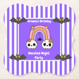 Spuk Nacht Party Geburtstag - Halloween Untersetzer