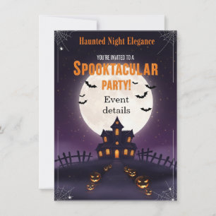 Spuk Nachteinladung Spooky-Party Einladung