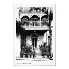 Spuk New aorleans Zuhause 3 Fotodruck