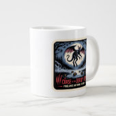 Spuk New Jersey Pinelands Nationales Reservat Art  Jumbo-Tasse (Vorderseite Rechts)