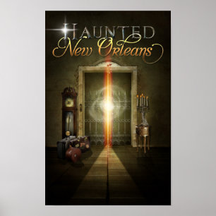 Spuk New Orleans Ghost Lift Poster