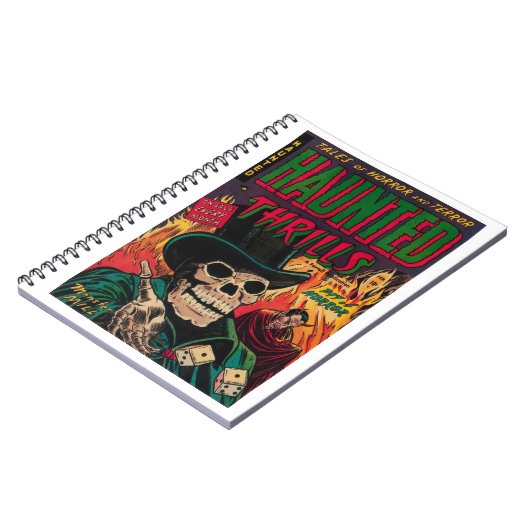 Spuk Notebook-PCs #6 Pre-Code Horror Comic Notizblock (Linke Seite)