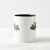 Spuk Ottawa-Tasse Zweifarbige Tasse (Mittel)