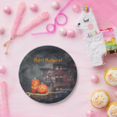 Spuk Papierplatte Pappteller (Party)