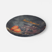 Spuk Papierplatte Pappteller (Schrägansicht)