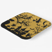 Spuk Platz Pappteller (Gewinkelt)