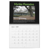 Spuk Plätze im Staat-Wandkalender Kalender (Mär 2027)