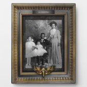 Spuk Portrait | Plaque | Afrikanisch-Amerikanische Fotoplatte (Vorderseite)