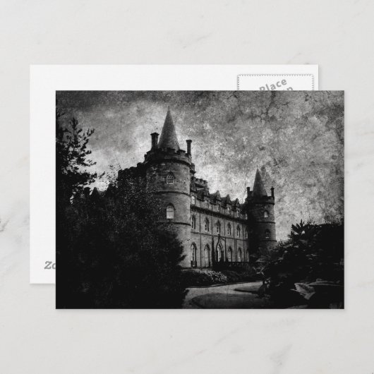 Spuk - Postkarte (Vorne/Hinten)