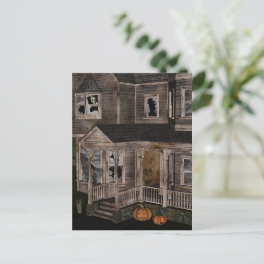 Spuk Postkarte (Stehend Vorderseite)