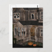 Spuk Postkarte (Vorne/Hinten)