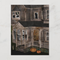 Spuk Postkarte
