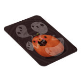 Spuk Pumpkin Ghosts Niedlich Spooky Halloween Magnet (Rechte Seite)