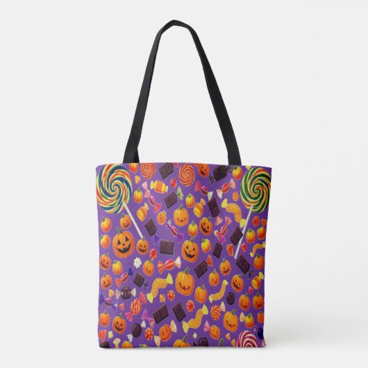 Spuk Pumpkin Glow Tote Tasche (Rückseite)