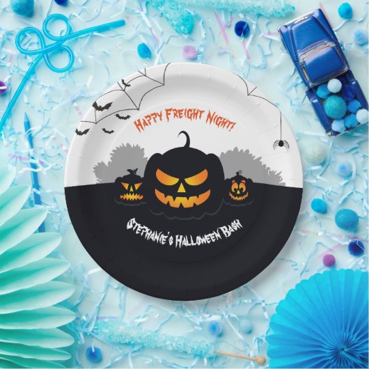 Spuk Pumpkin-Patch Pappteller (Party)