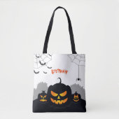 Spuk Pumpkin-Patch Tasche (Vorderseite)