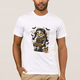 Spuk Puppe - Halloween-Cartoon T-Shirt