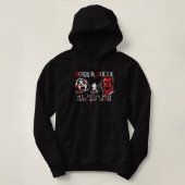 Spuk Puppen für Punk Goth Dark Art L Hoodie (Design vorne)