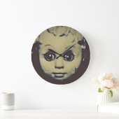 Spuk Puppengeschenke Große Wanduhr (Zuhause)