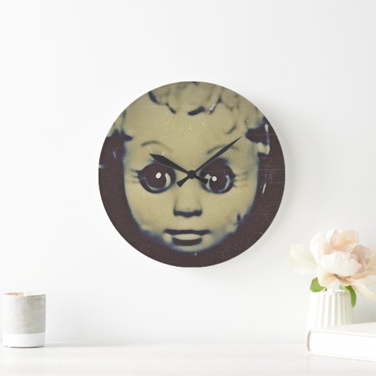 Spuk Puppengeschenke Große Wanduhr (Zuhause)