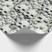 Spuk Puppenkopfpapier Geschenkpapier (Ecke)