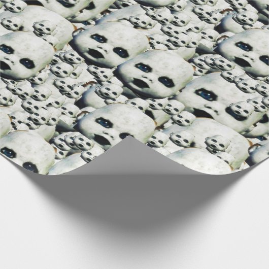Spuk Puppenkopfpapier Geschenkpapier (Ecke)