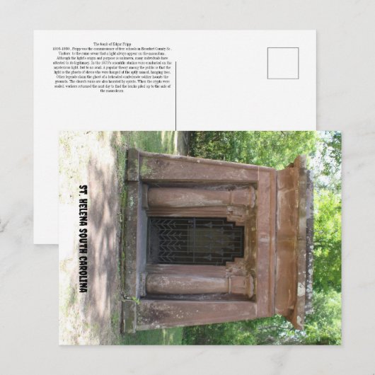 Spuk SC St. Helena Postkarte (Vorne/Hinten)