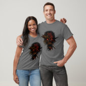 Spuk Schädel T-Shirt (Unisex)