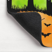 Spuk Schloss Halloween Muster Mousepad (Ecke)