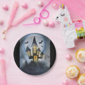 Spuk Schloss Halloween Pappteller (Party)