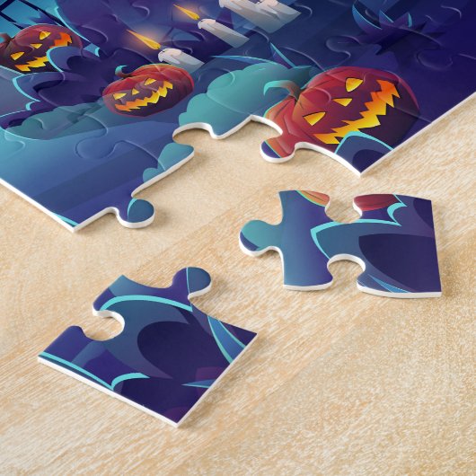 Spuk Schloss Jigsaw Puzzle (Seite)