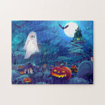 Spuk Schloss Jigsaw Puzzle