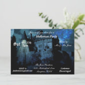 Spuk Schloss-Nachtlokal Einladung (Stehend Vorderseite)