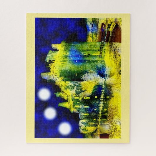 Spuk Schloss Puzzle (Vertikal)