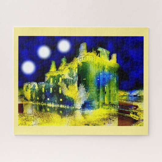 Spuk Schloss Puzzle (Horizontal)