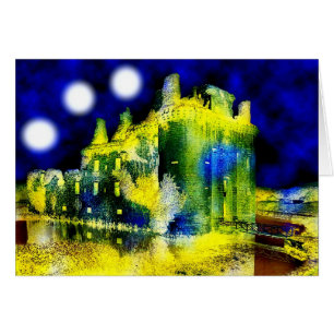 Spuk Schloss zu Halloween