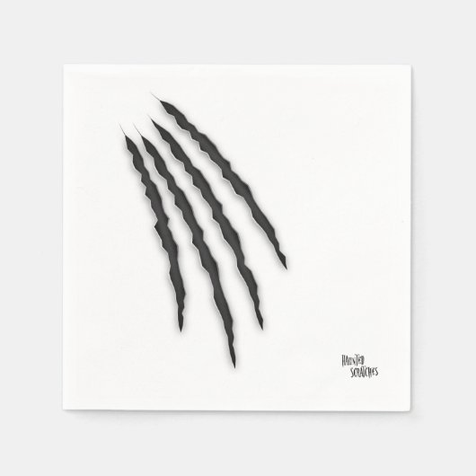 Spuk Scrarees Halloween Serviette (Vorderseite)