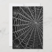 Spuk Skelettdoll Halloween-KostümParty Einladung (Rückseite)