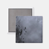 Spuk Sky Blue Mist Magnet (Vorderseite/Rückseite)