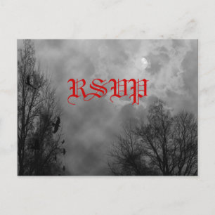 Spuk Sky Custom UAWG Postcard Einladungspostkarte