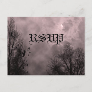 Spuk Sky Red Mist Custom UAWG Postcard Einladungspostkarte