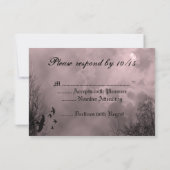 Spuk Sky Red Mist RSVP Card (Rückseite)