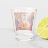 Spuk Spirituosen Halloween Schnapsglas (Rückseite)