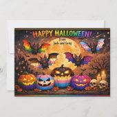🎃Spuk & Stolz Verzaubert mit Stolz  Einladung (Vorderseite)