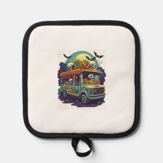 Spuk Taco Truck Topflappen (Vorderseite)