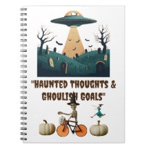 "Spuk Thoughts & Ghoulish Goals" - Notizbuch