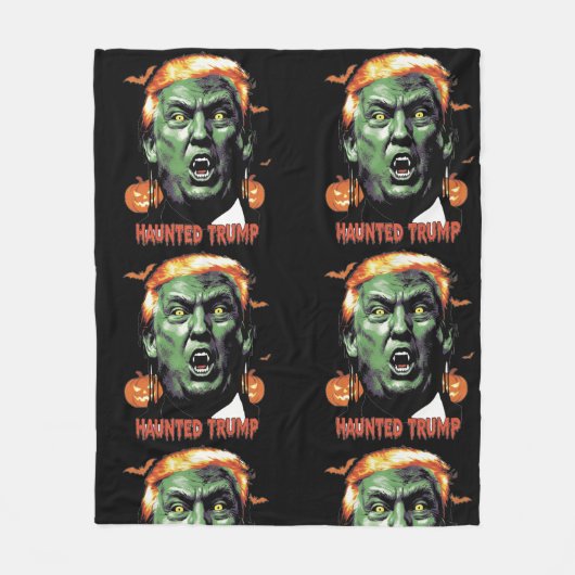 Spuk Trump Fleecedecke (Vorderseite)