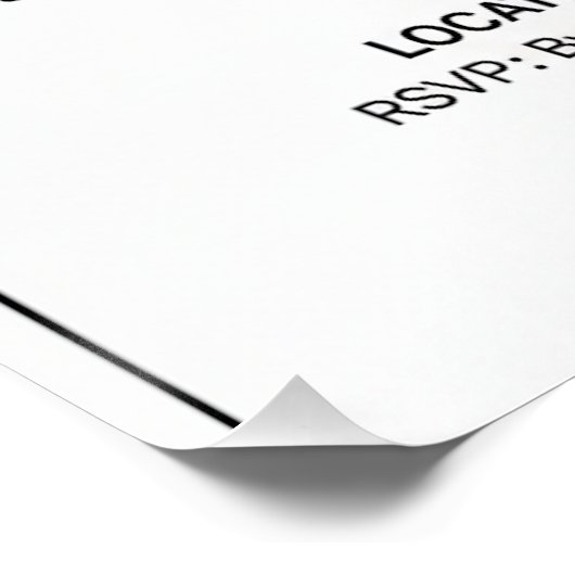 Spuk Trump Poster (Ecke)