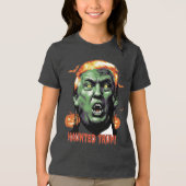 Spuk Trump Tri-Blend Shirt (Vorderseite)