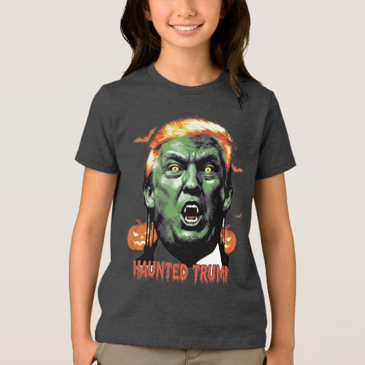 Spuk Trump Tri-Blend Shirt (Vorderseite)
